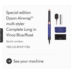 Dyson Air Wrap Multi-styler Complete Long - Special Edition